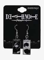 Death Note Light & L Drop Earrings