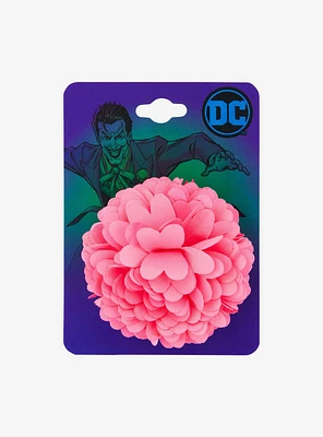 DC Comics Batman The Joker Pink Flower Replica Brooch