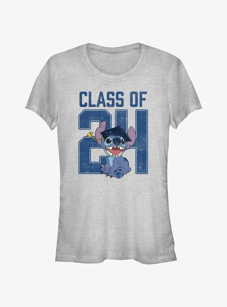 Disney Lilo & Stitch Graduating Class Of 2024 Girls T-Shirt