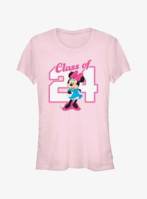 Disney Minnie Mouse Graduating Class Of 2024 Girls T-Shirt
