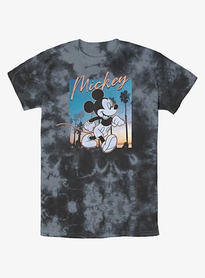 Disney Mickey Mouse Sunset Tie-Dye T-Shirt