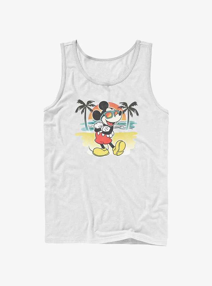 Disney Mickey Mouse Airbrushed Summer Tank