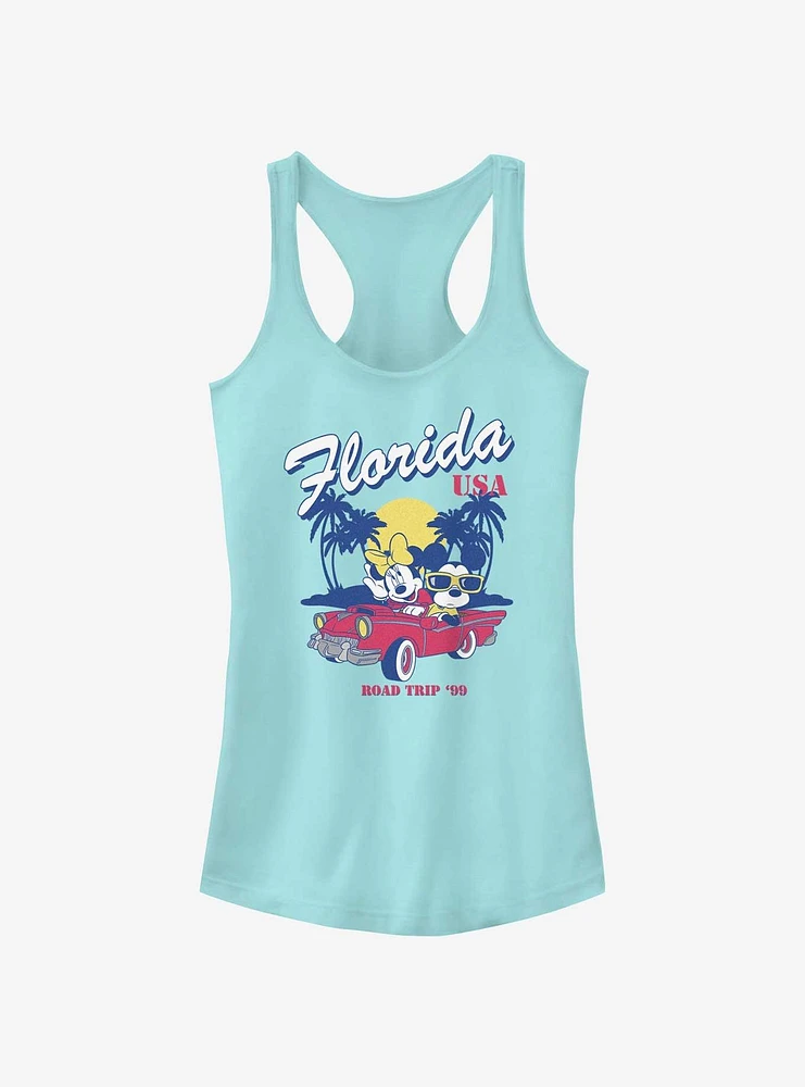 Disney Mickey Mouse & Minnie Road Trip Girls Tank Top