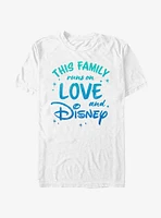 Disney This Family Runs On Love and T-Shirt