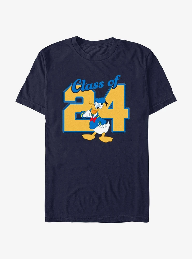 Disney Donald Duck Graduating Class Of 2024 T-Shirt