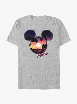 Disney Mickey Mouse Beach Happy Place T-Shirt