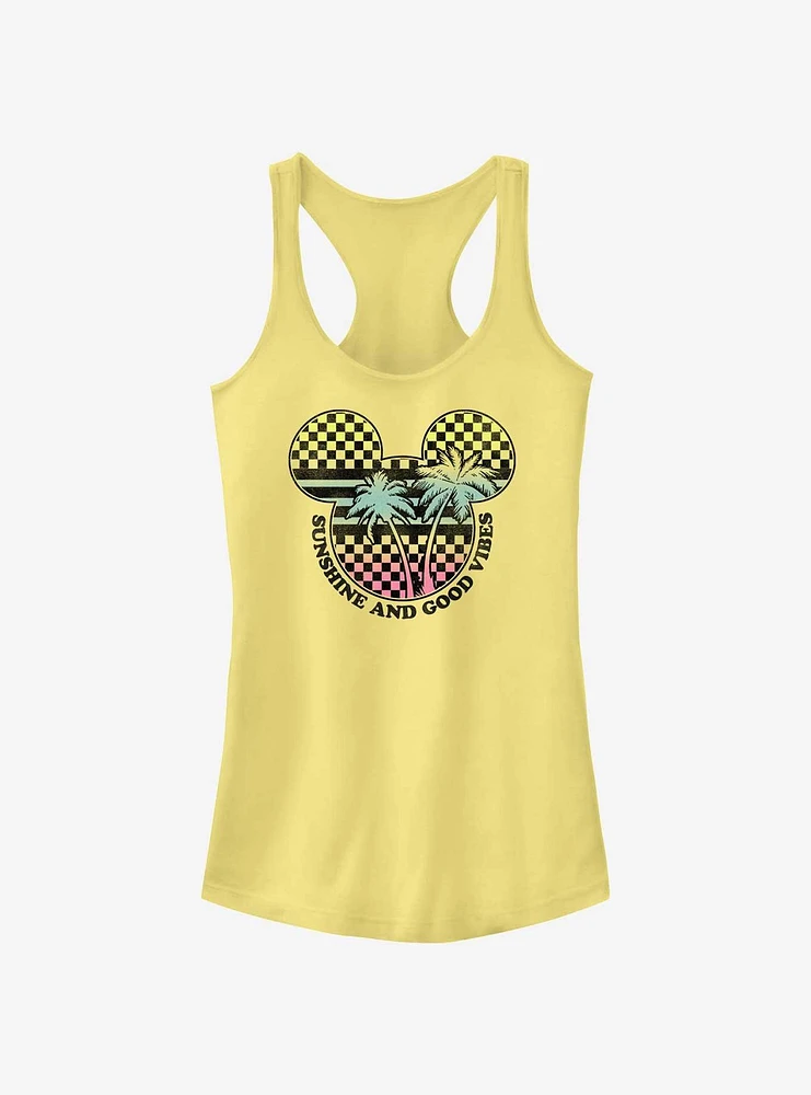 Disney Mickey Mouse Sunshine Good Vibes Girls Tank