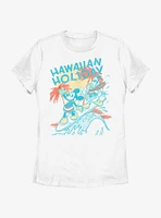 Disney Mickey Mouse Surfs Up Holiday Womens T-Shirt