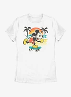 Disney Mickey Mouse Cali Sun Womens T-Shirt