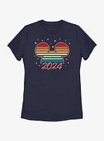 Disney Mickey Mouse Ears 2024 Womens T-Shirt