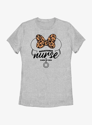 Disney Minnie Mouse Registered Nurse Class Of 2024 Womens T-Shirt