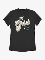 Disney Tinker Bell Fairy Grad Womens T-Shirt