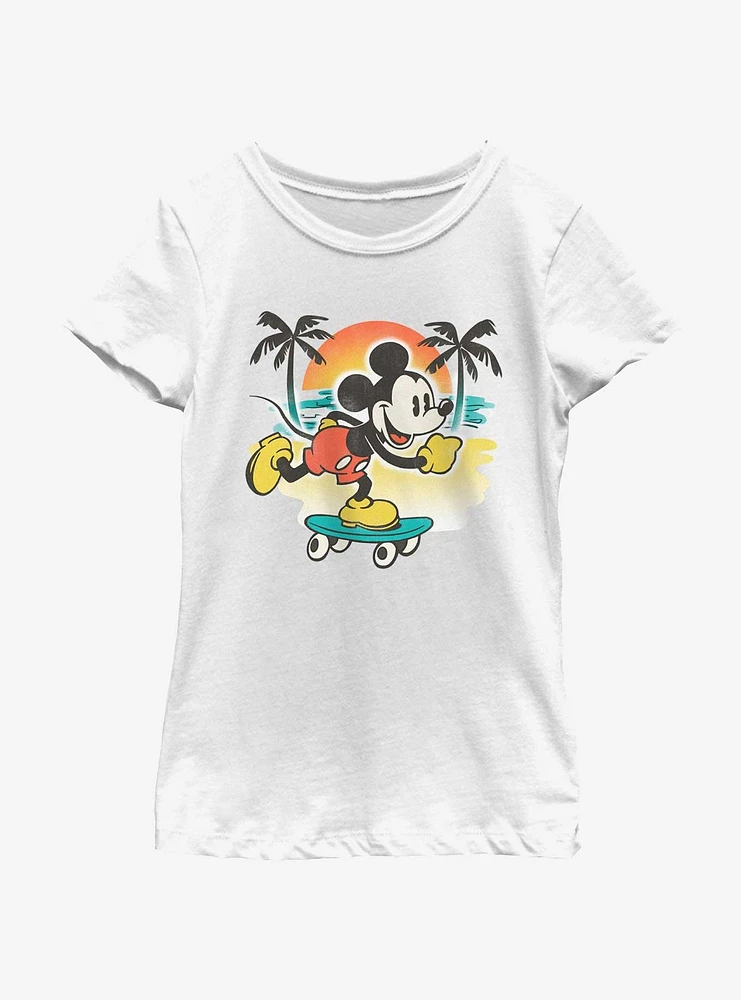 Disney Mickey Mouse Cali Sun Youth Girls T-Shirt