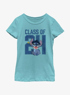 Disney Lilo & Stitch Graduating Class Of 2024 Youth Girls T-Shirt