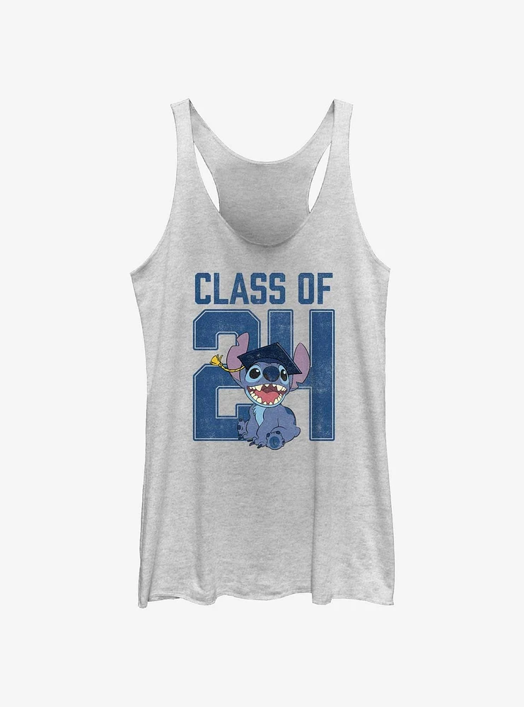 Disney Lilo & Stitch Graduating Class Of 2024 Womens Tank Top