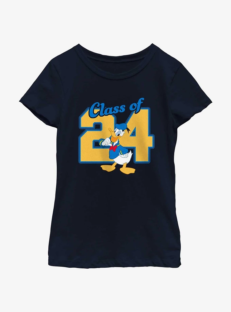 Disney Mickey Mouse Graduating Class of 2024 Youth Girls T-Shirt