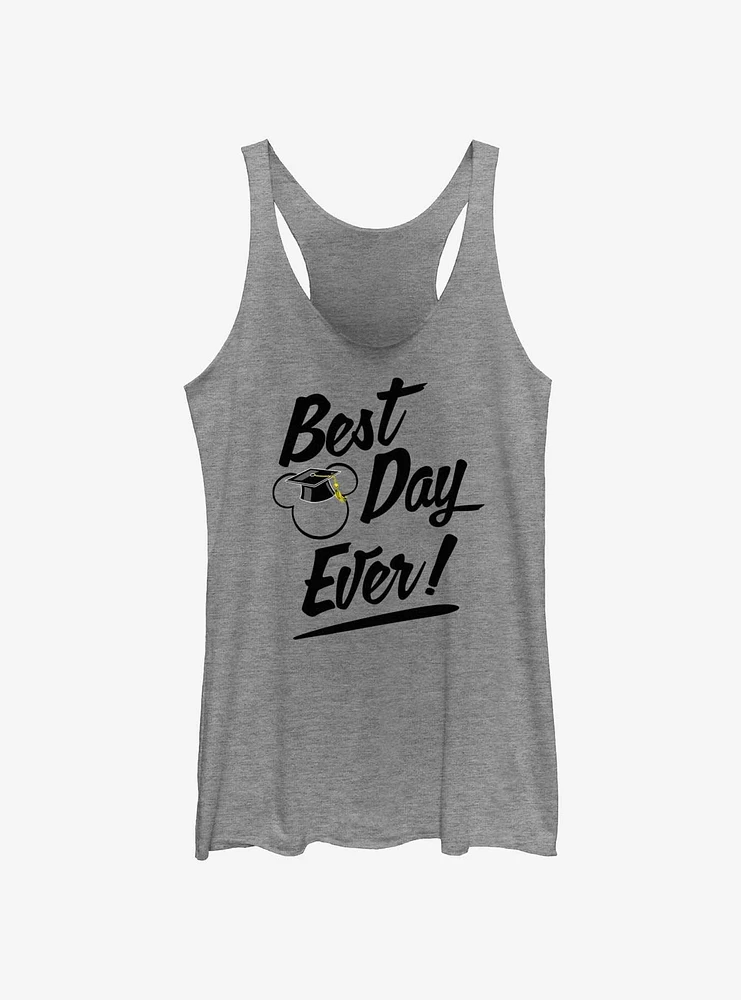 Disney Mickey Mouse Best Graduation Day Womens Tank Top