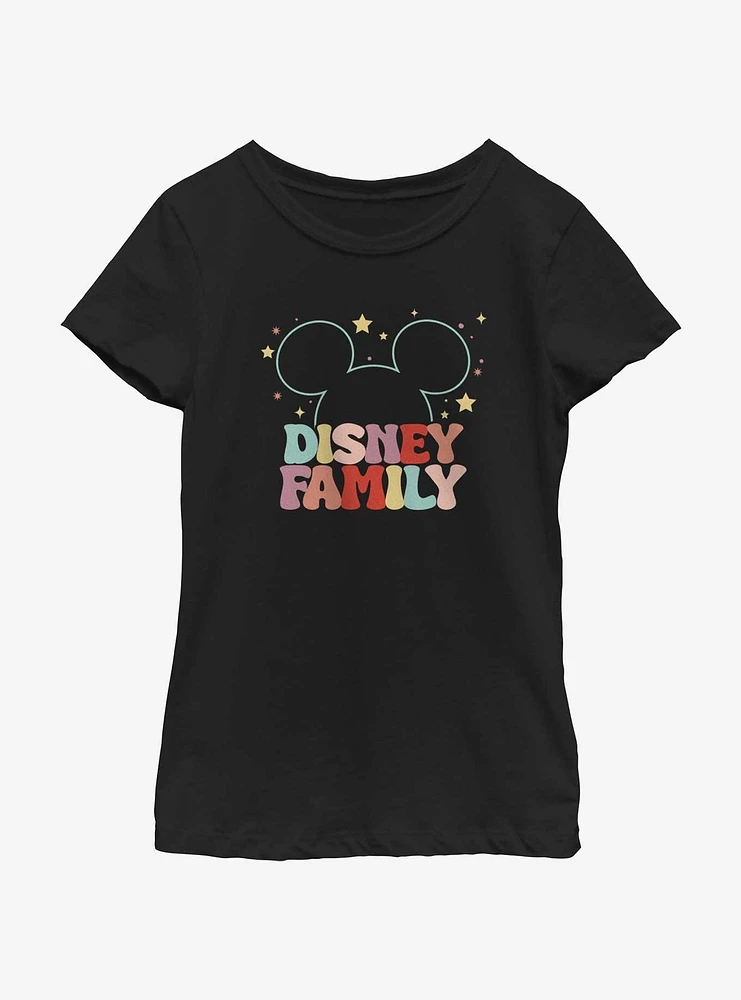 Disney Mickey Mouse Family Youth Girls T-Shirt