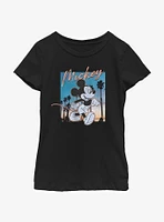 Disney Mickey Mouse Sunset Youth Girls T-Shirt