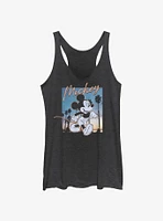 Disney Mickey Mouse Sunset Womens Tank Top