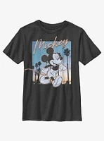 Disney Mickey Mouse Sunset Youth T-Shirt