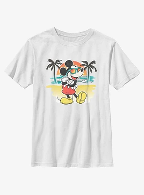 Disney Mickey Mouse Airbrushed Summer Youth T-Shirt