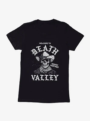 Death Valley Gothic Cowboy Womens T-Shirt