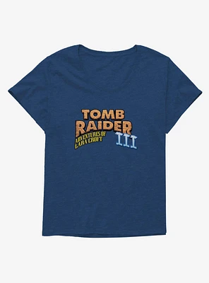 Tomb Raider 1996 Logo Girls T-Shirt Plus
