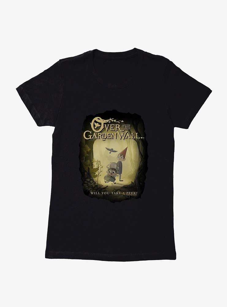 Over The Garden Wall Will You Take A Peek Womens T-Shirt