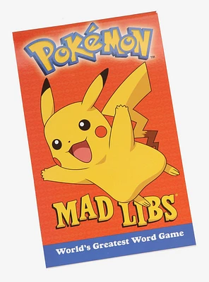 Mad Libs Pokemon Book