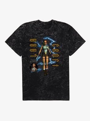 Tomb Raider Lara Croft Mineral Wash T-Shirt