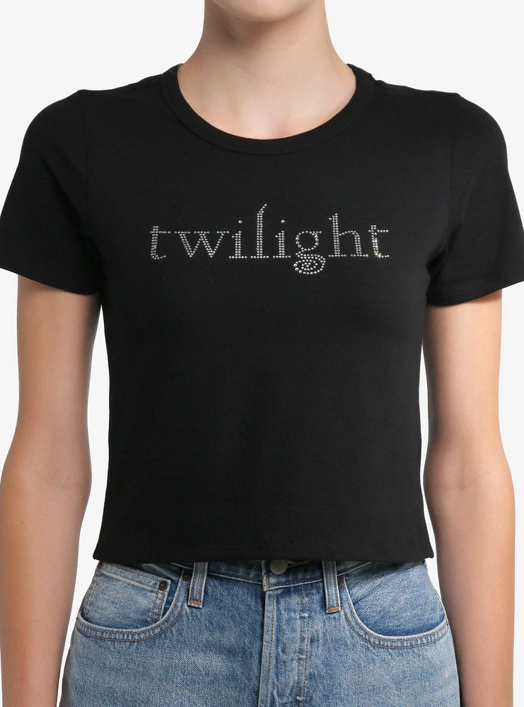 Twilight Rhinestone Girls Baby T-Shirt