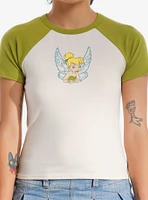 Disney Tinker Bell Rhinestone Girls Baby Raglan T-Shirt