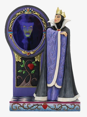Disney Snow White Evil Queen Mirror Scene Figure