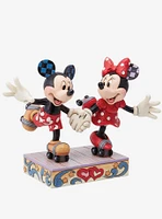 Disney Mickey & Minnie Roller Skating Figure