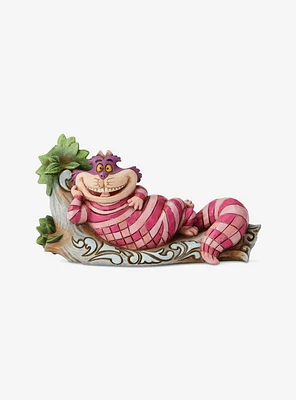 Disney Cheshire Cat On Tree Figure