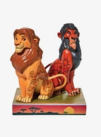 Disney The Lion King Simba and Scar Figure