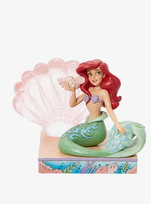Disney The Little Mermaid Ariel Clear Resin Shell Figure