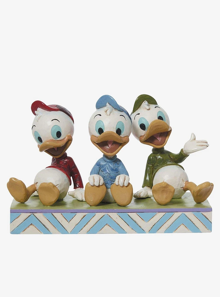 Disney Donald Duck Huey Dewey & Louie Sitting Figure