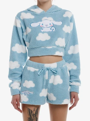 Cinnamoroll Cloud Fuzzy Girls Lounge Set