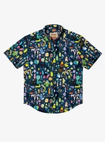 RSVLTS Adventure Time "Who's Who of OoO" Button-Up Shirt