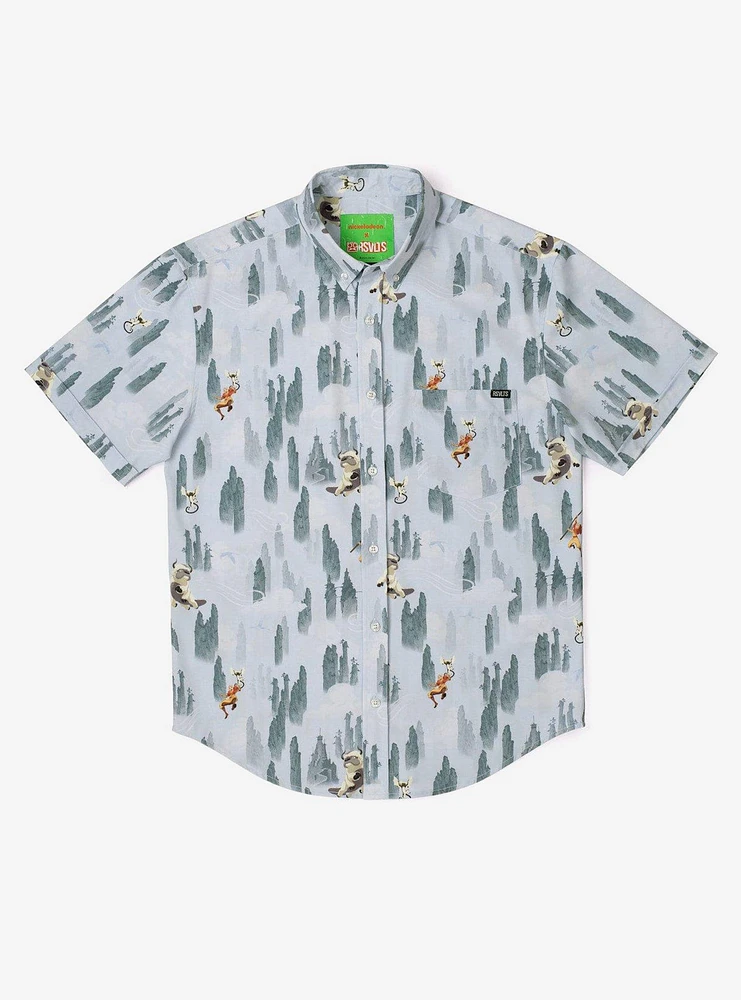 RSVLTS Avatar: The Last Airbender "Southern Air Temple" Button-Up Shirt