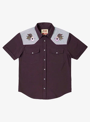 RSVLTS Adventure Time "LSP's Wolf Pack" Button-Up Shirt