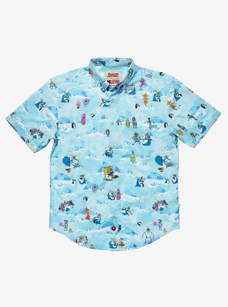 RSVLTS Adventure Time "All Hail the Ice King" Button-Up Shirt