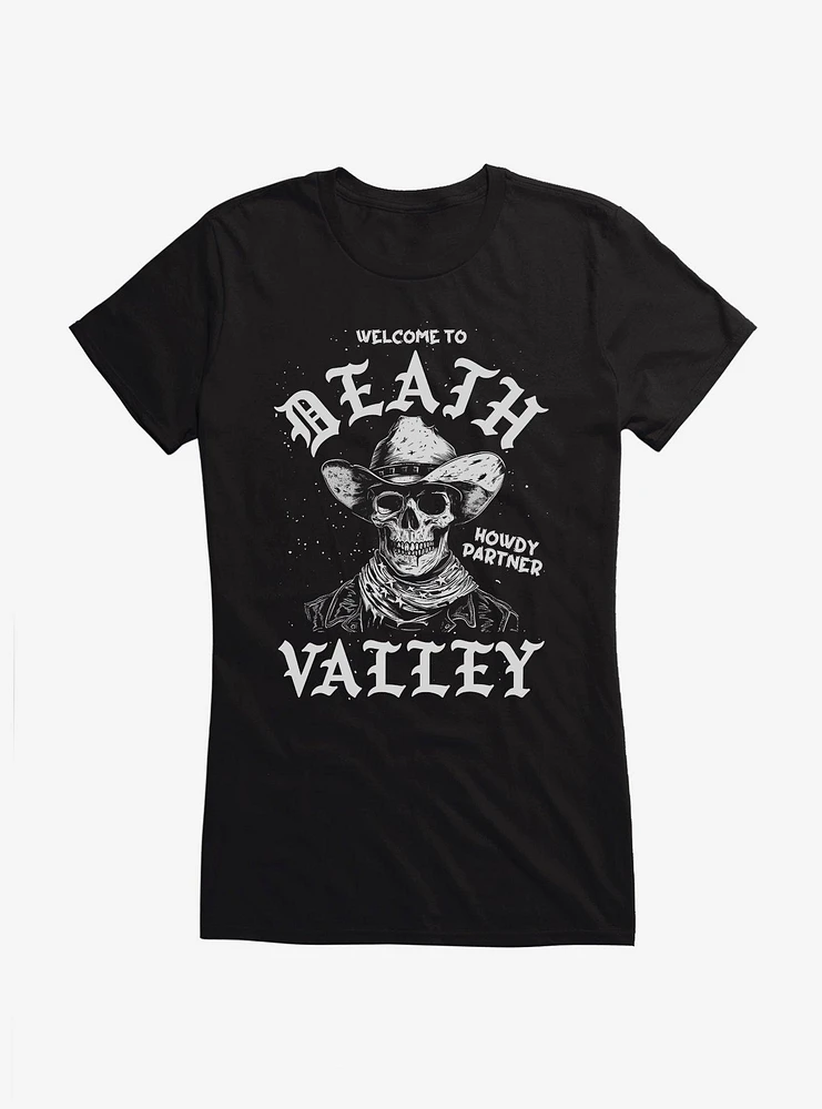 Death Valley Gothic Cowboy Girls T-Shirt