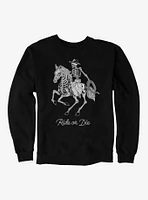 Ride Or Die Skeleton Cowboy Sweatshirt