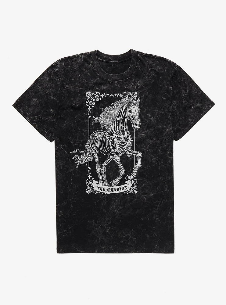 The Chariot Tarot Mineral Wash T-Shirt