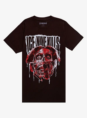 Ice Nine Kills Monster Face Boyfriend Fit Girls T-Shirt