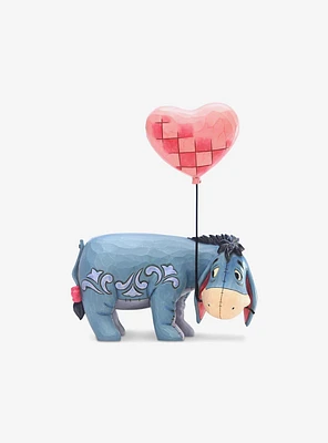 Disney Eeyore With A Heart Balloon Figure