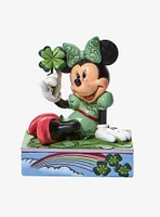 Disney Minnie Mouse Shamrock Personality Figure